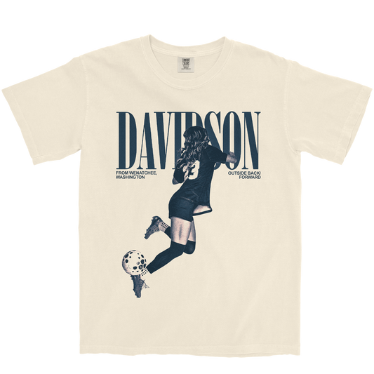 PIPER DAVIDSON VINTAGE IVORY TEE