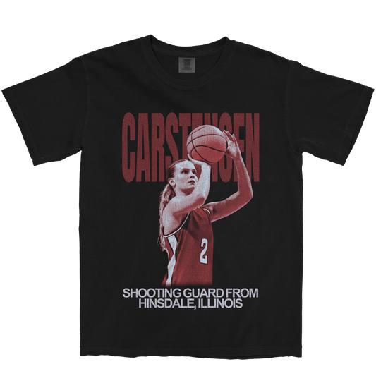 GRACE CARSTENSEN VINTAGE BLACK TEE