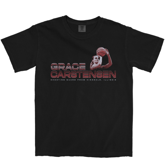 GRACE CARSTENSEN RETRO BLACK TEE
