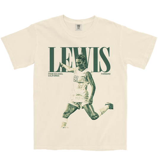 CHARLOTTE LEWIS VINTAGE IVORY TEE