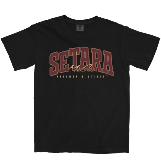 SETARA MCGEE RETRO BLACK TEE