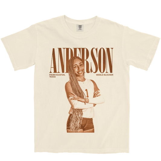 A'MIYRIE ANDERSON VINTAGE IVORY TEE