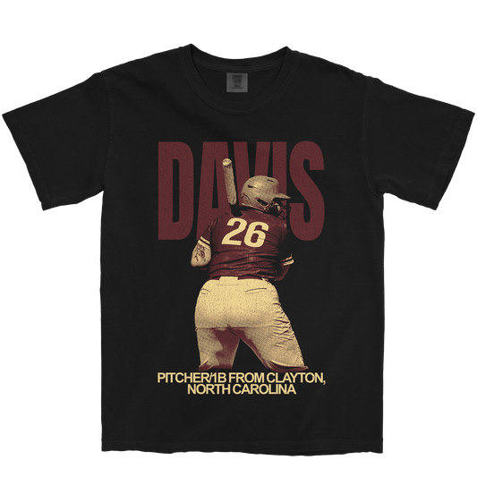 IONA DAVIS VINTAGE BLACK TEE