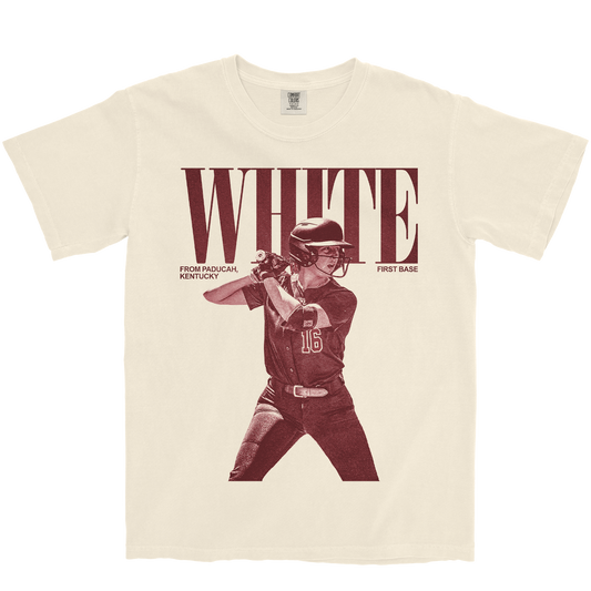 ANNIE WHITE VINTAGE IVORY TEE