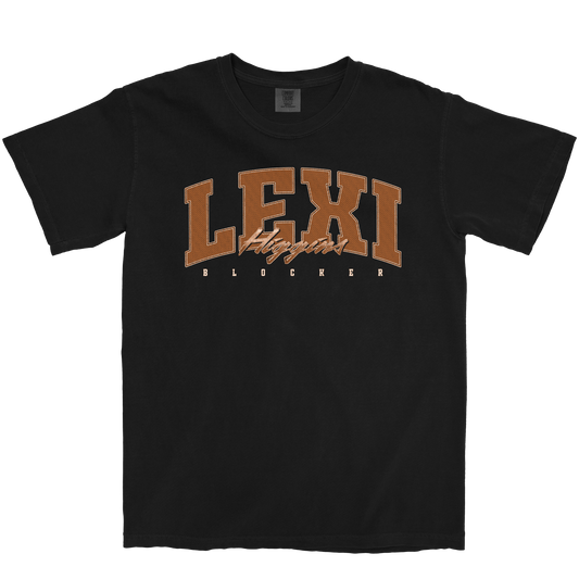 LEXI HIGGINS RETRO BLACK TEE