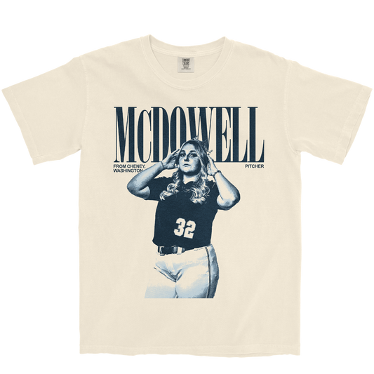 MADISON MCDOWELL VINTAGE IVORY TEE