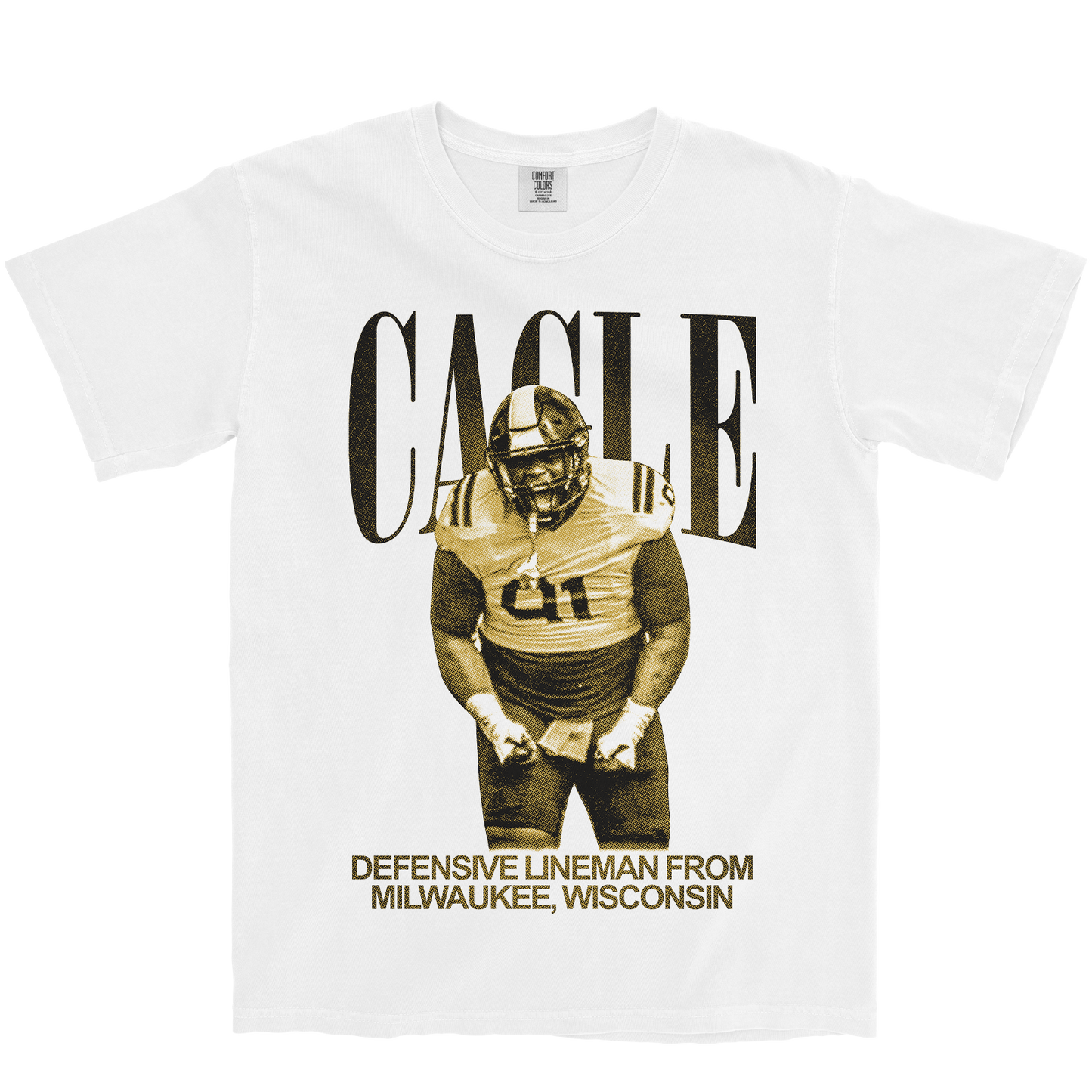 MARQUIS CAGLE VINTAGE WHITE TEE