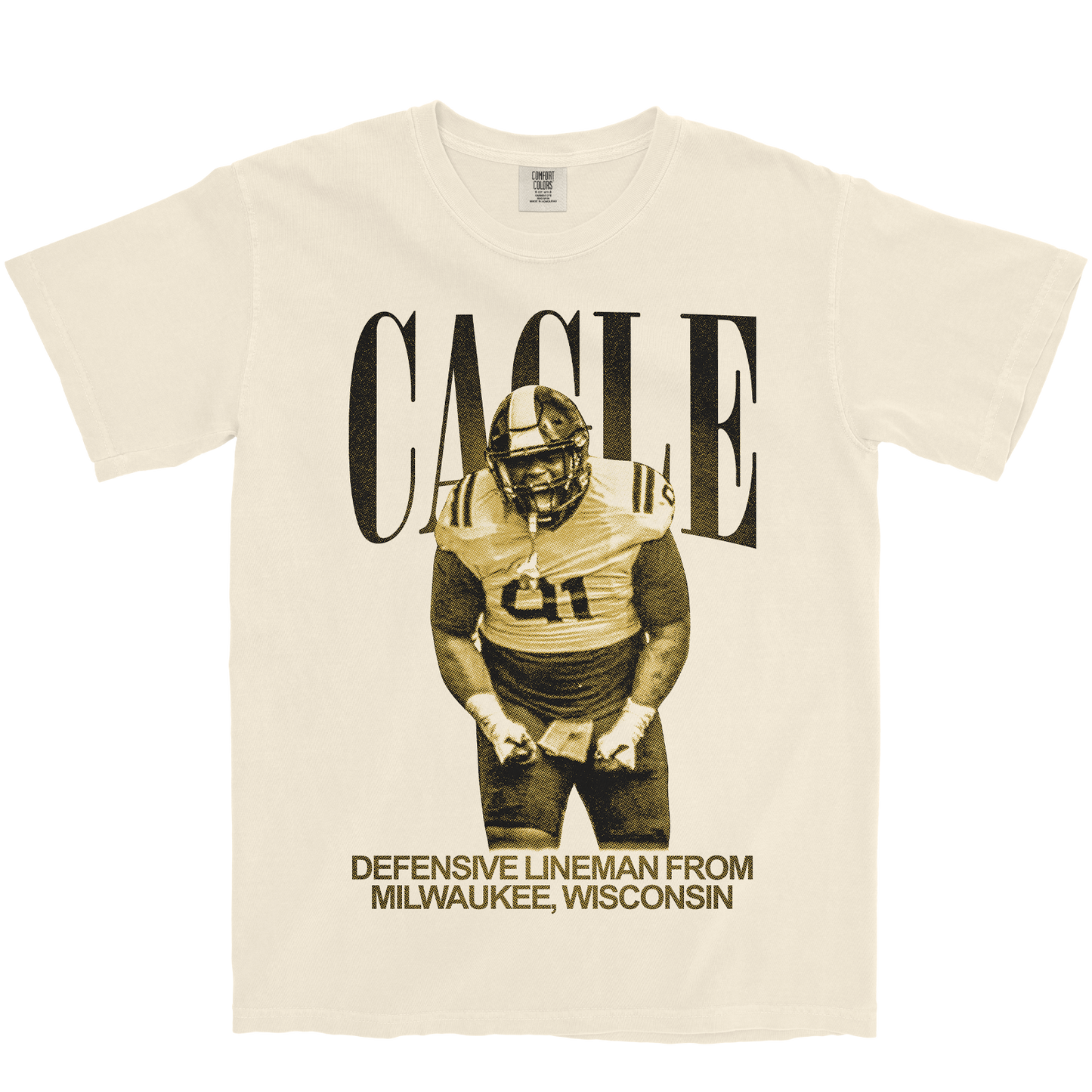 MARQUIS CAGLE VINTAGE IVORY TEE