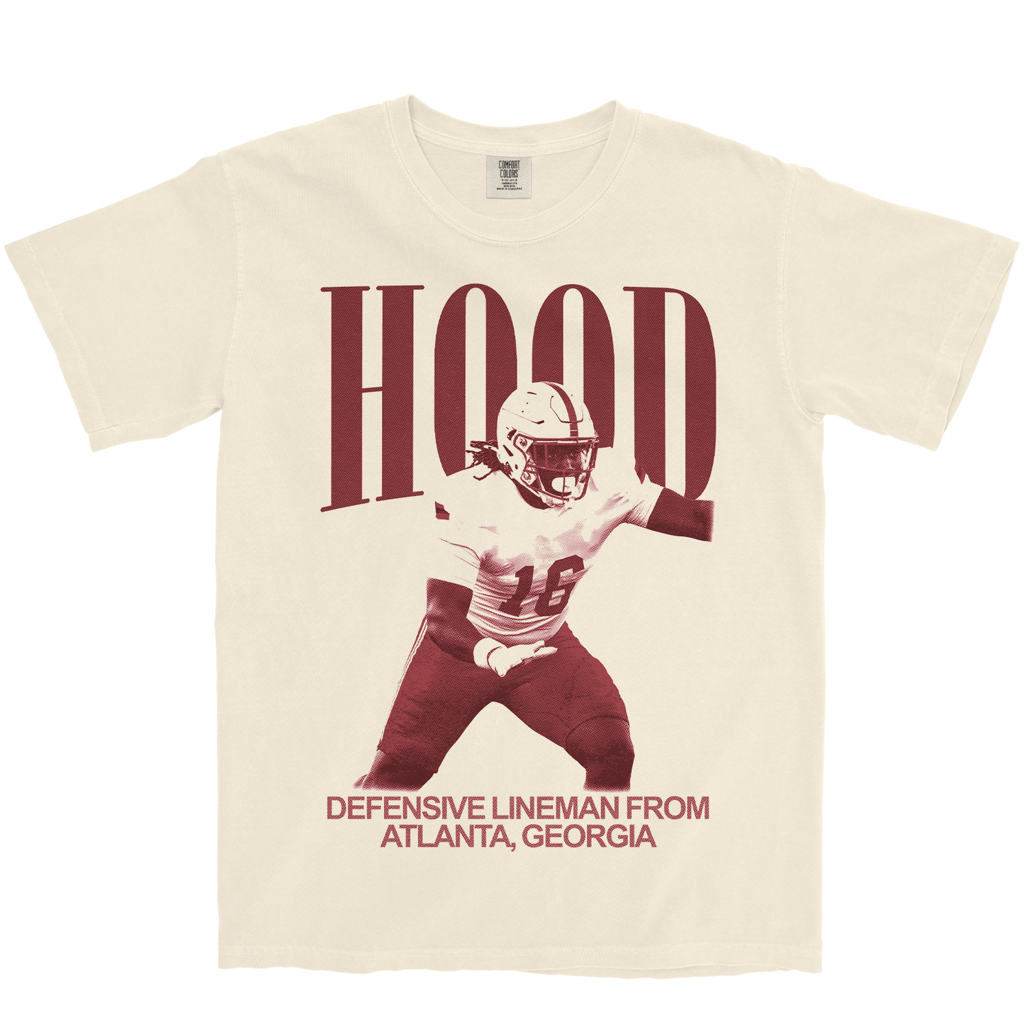 QUAY HOOD VINTAGE IVORY TEE