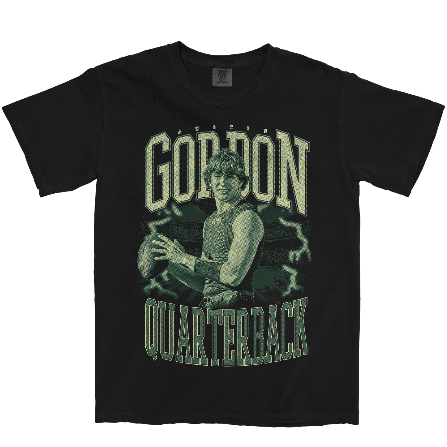 AUSTIN GORDON VINTAGE BLACK TEE