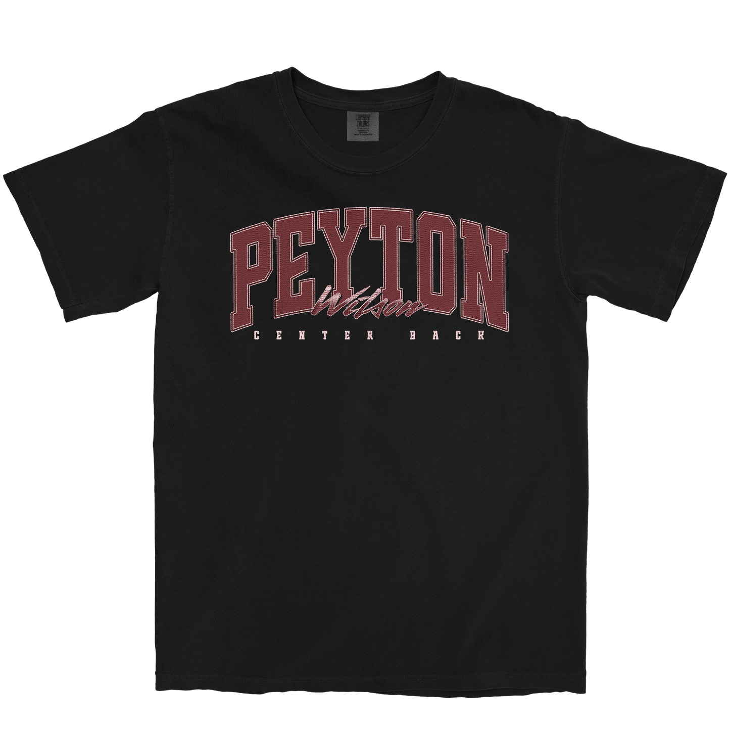 PEYTON WILSON RETRO BLACK TEE