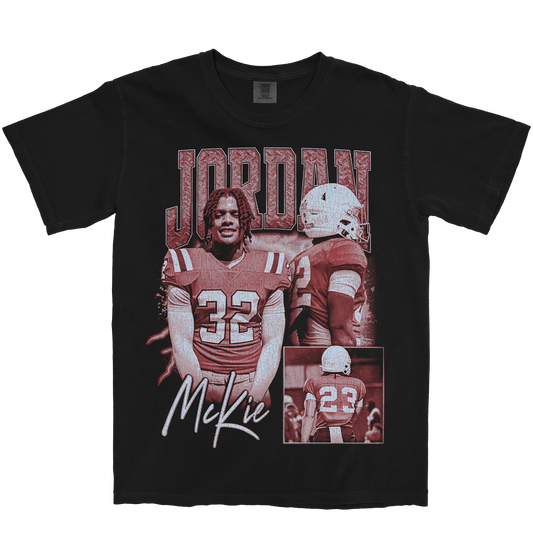 JORDAN MCKIE GRAPHIC BLACK TEE