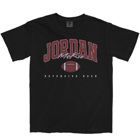 JORDAN MCKIE RETRO BLACK TEE