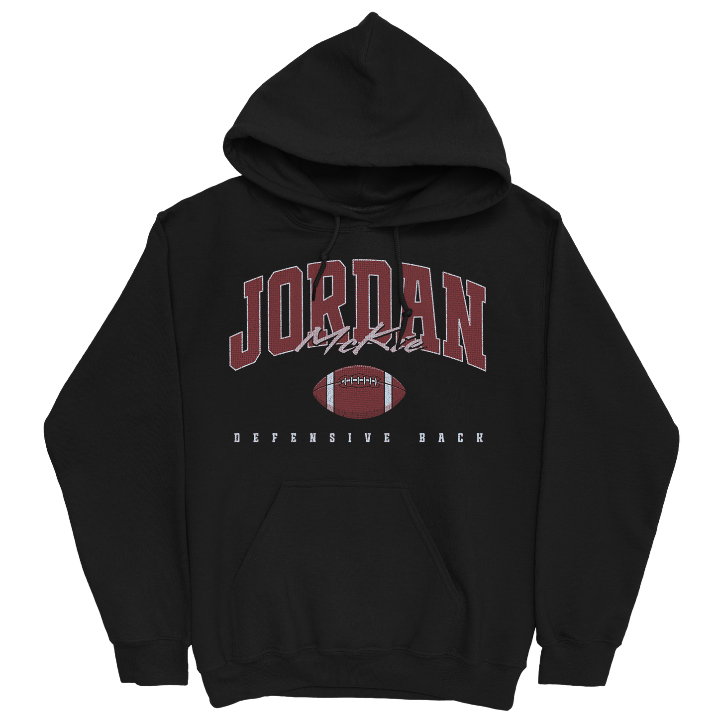 JORDAN MCKIE RETRO BLACK HOODIE
