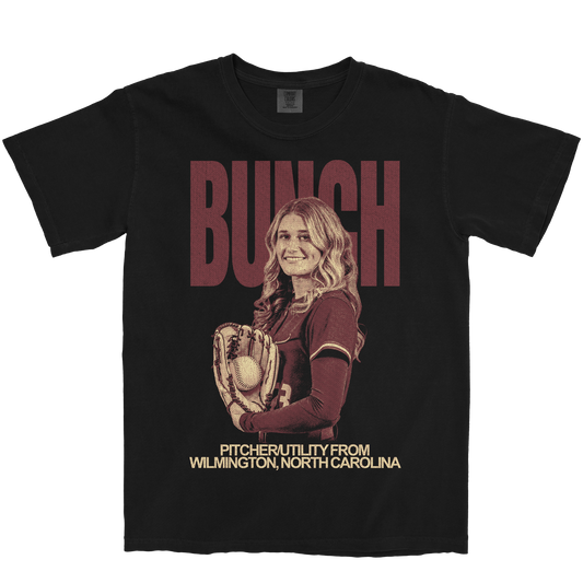 ALI BUNCH VINTAGE BLACK TEE