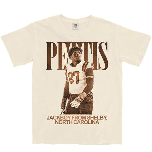 DAVONYAE PETTIS VINTAGE IVORY TEE