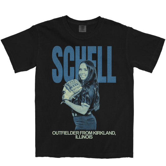 CALLI SCHELL VINTAGE BLACK TEE