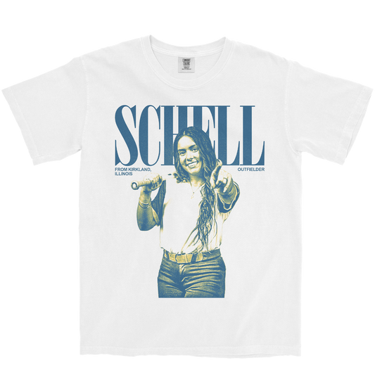 CALLI SCHELL VINTAGE WHITE TEE