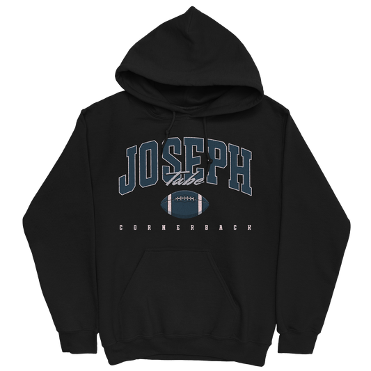 JOSEPH TABE RETRO BLACK HOODIE