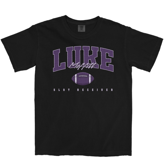 LUKE MOFFITT RETRO BLACK TEE
