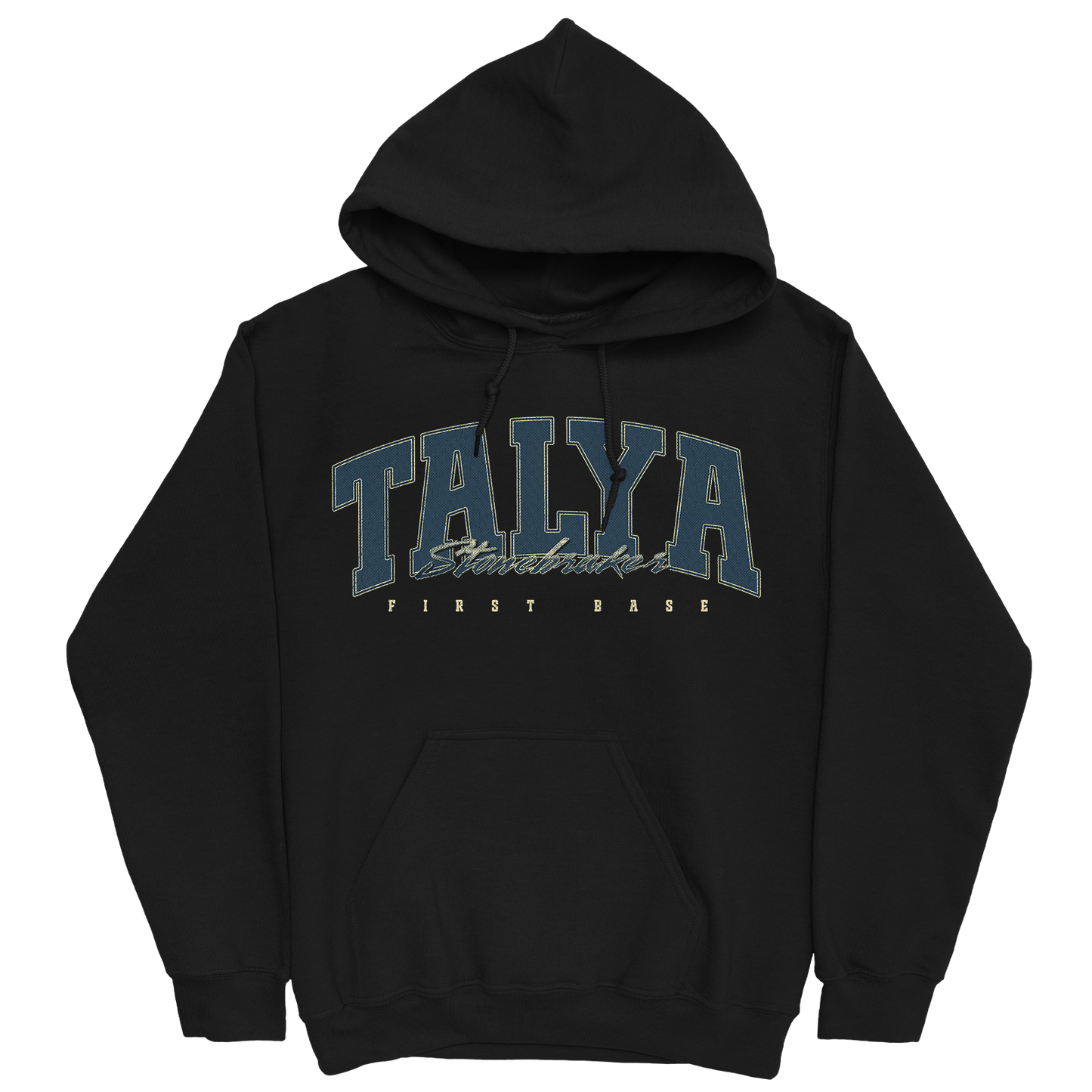 TALYA STONEBRAKER RETRO BLACK HOODIE