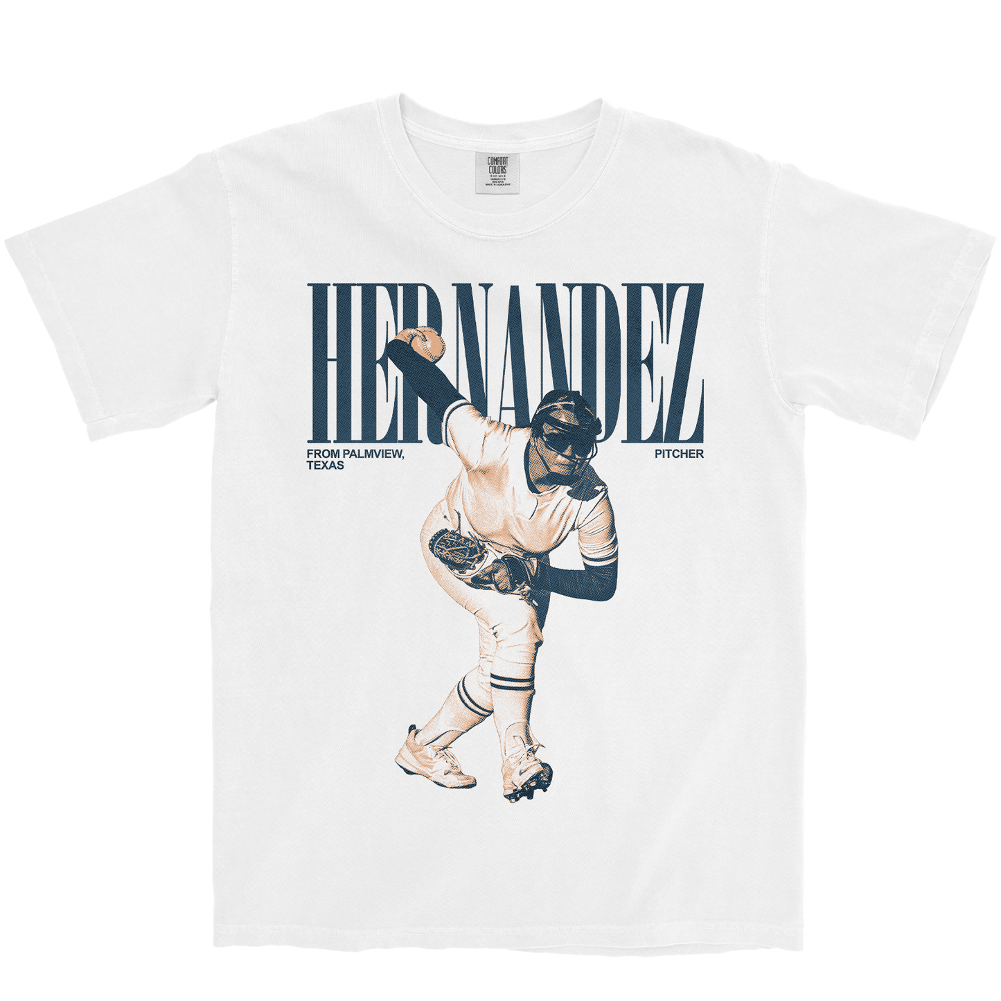 ARLETTE HERNANDEZ VINTAGE WHITE TEE