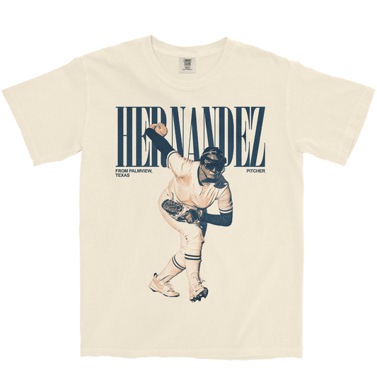 ARLETTE HERNANDEZ VINTAGE IVORY TEE