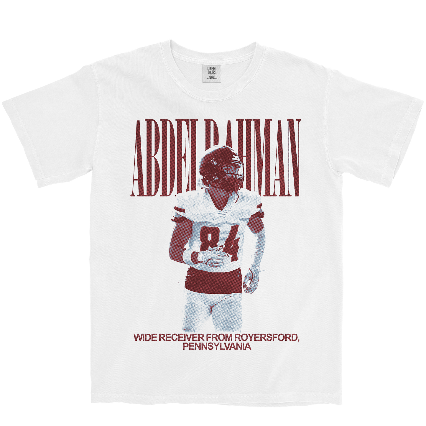BELAL ABDELRAHMAN VINTAGE WHITE TEE
