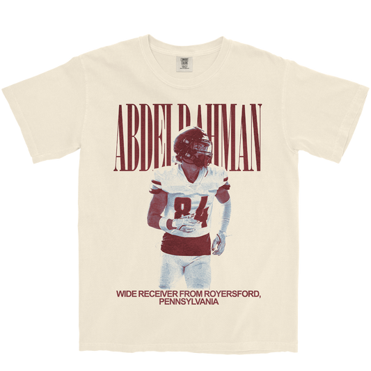 BELAL ABDELRAHMAN VINTAGE IVORY TEE