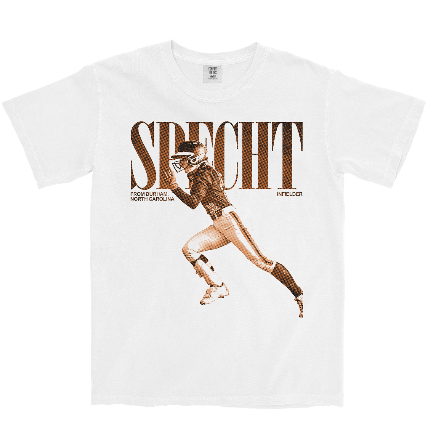 KYLIE SPECHT VINTAGE WHITE TEE