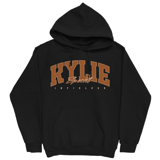 KYLIE SPECHT RETRO BLACK HOODIE