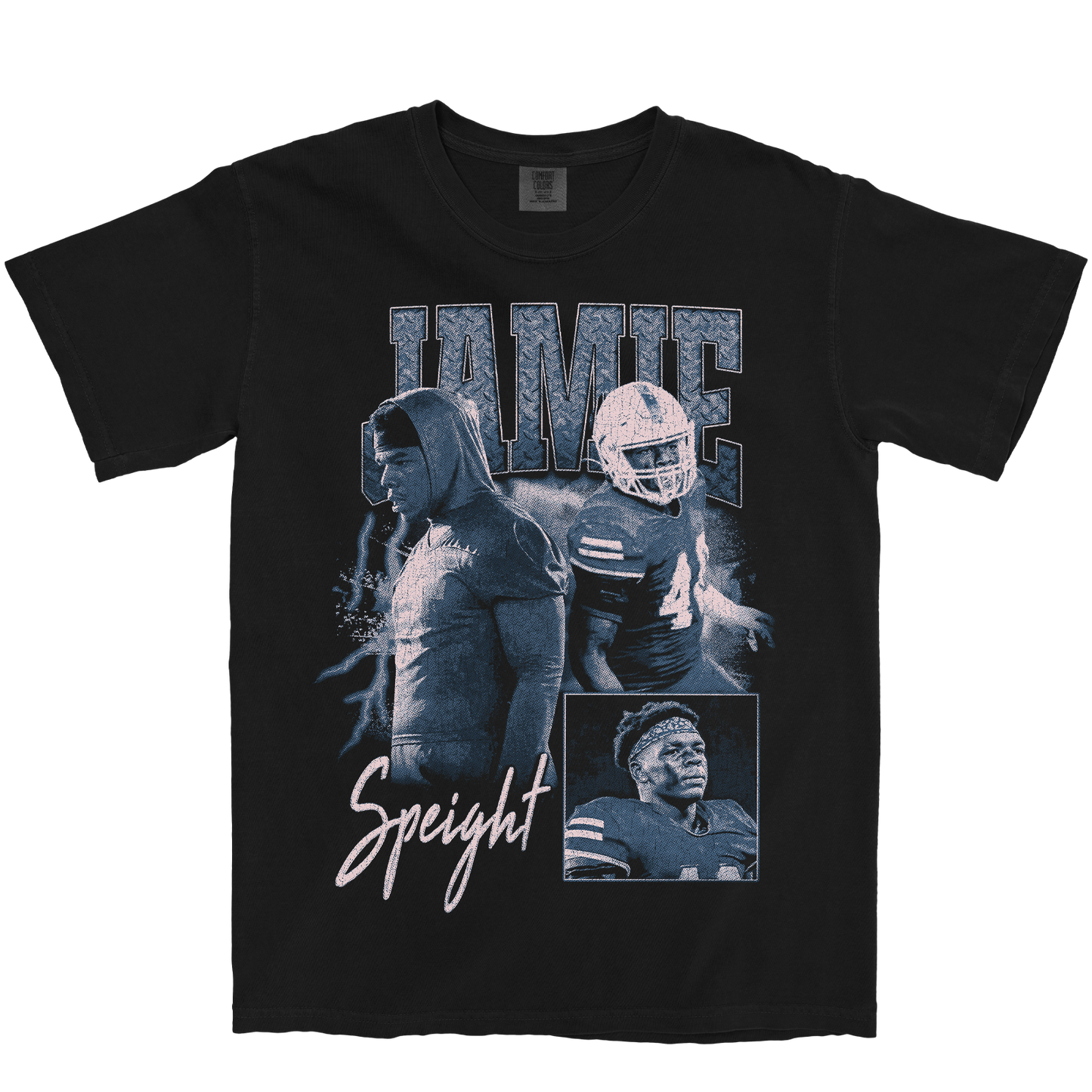 JAMIE SPEIGHT GRAPHIC BLACK TEE