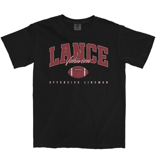 LANCE JOHNSON RETRO BLACK TEE