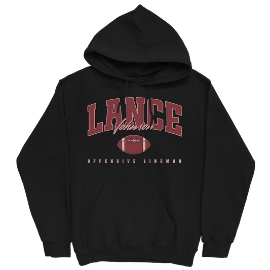 LANCE JOHNSON RETRO BLACK HOODIE
