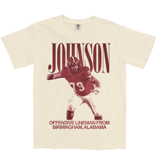 LANCE JOHNSON VINTAGE IVORY TEE