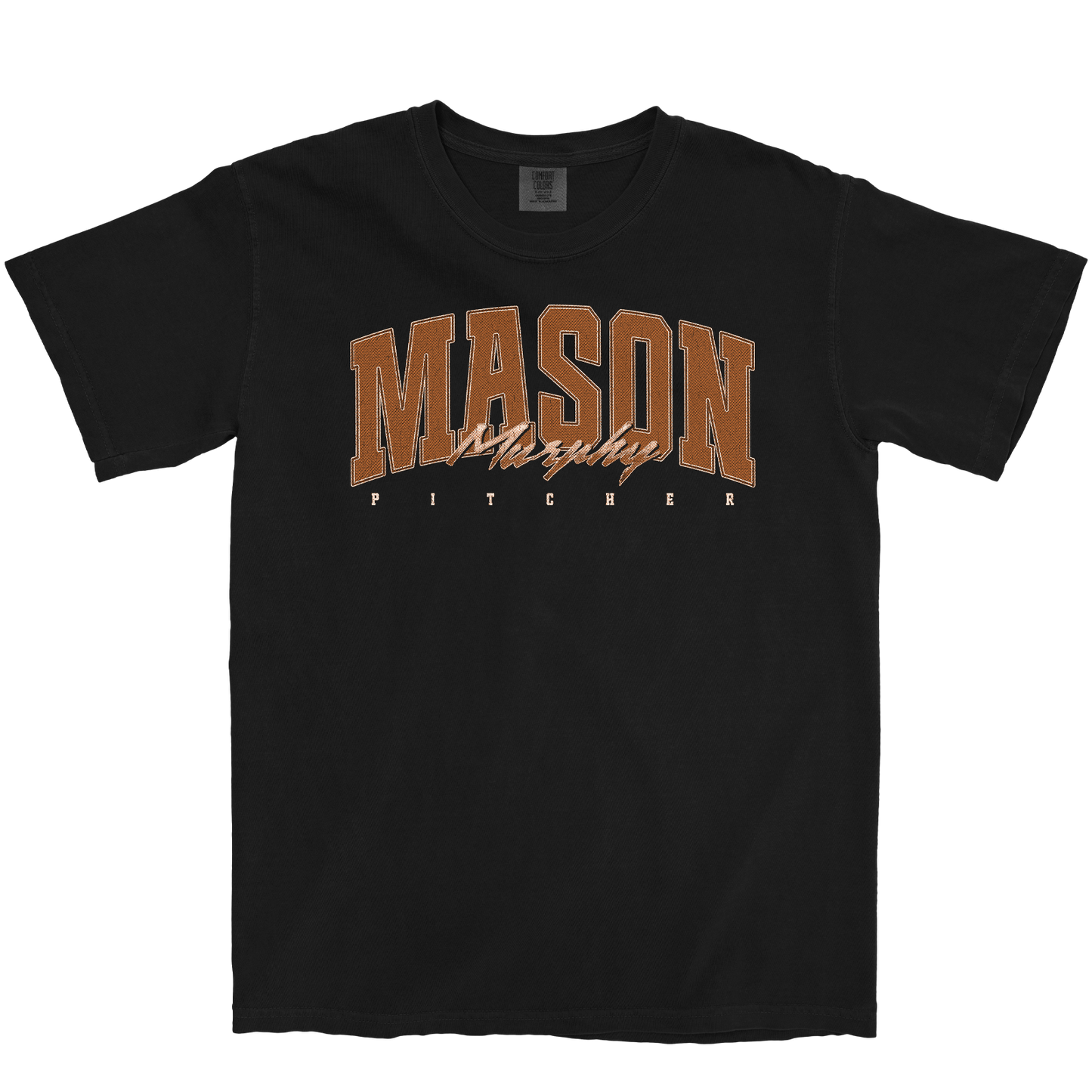 MASON MURPHY RETRO BLACK TEE