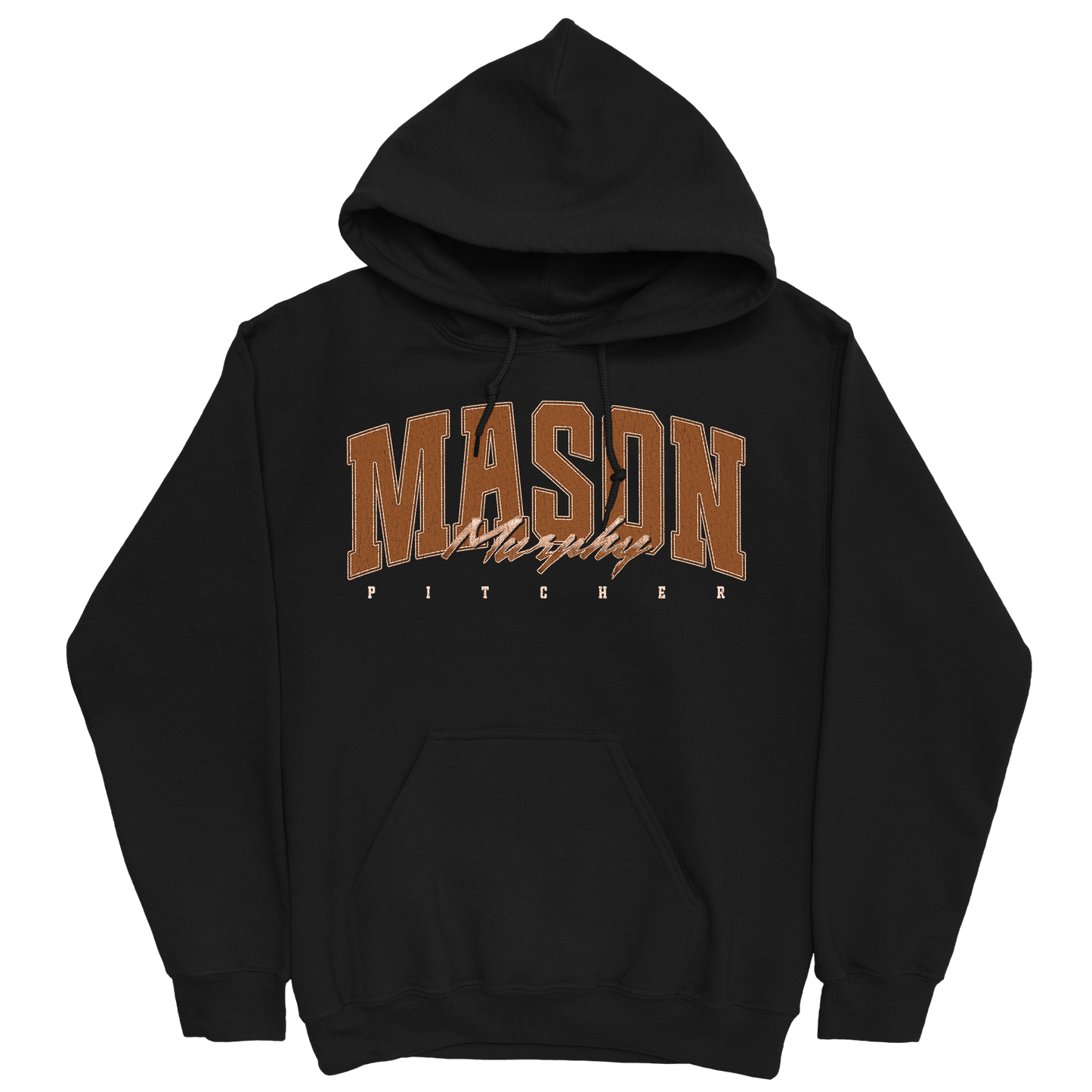 MASON MURPHY RETRO BLACK HOODIE