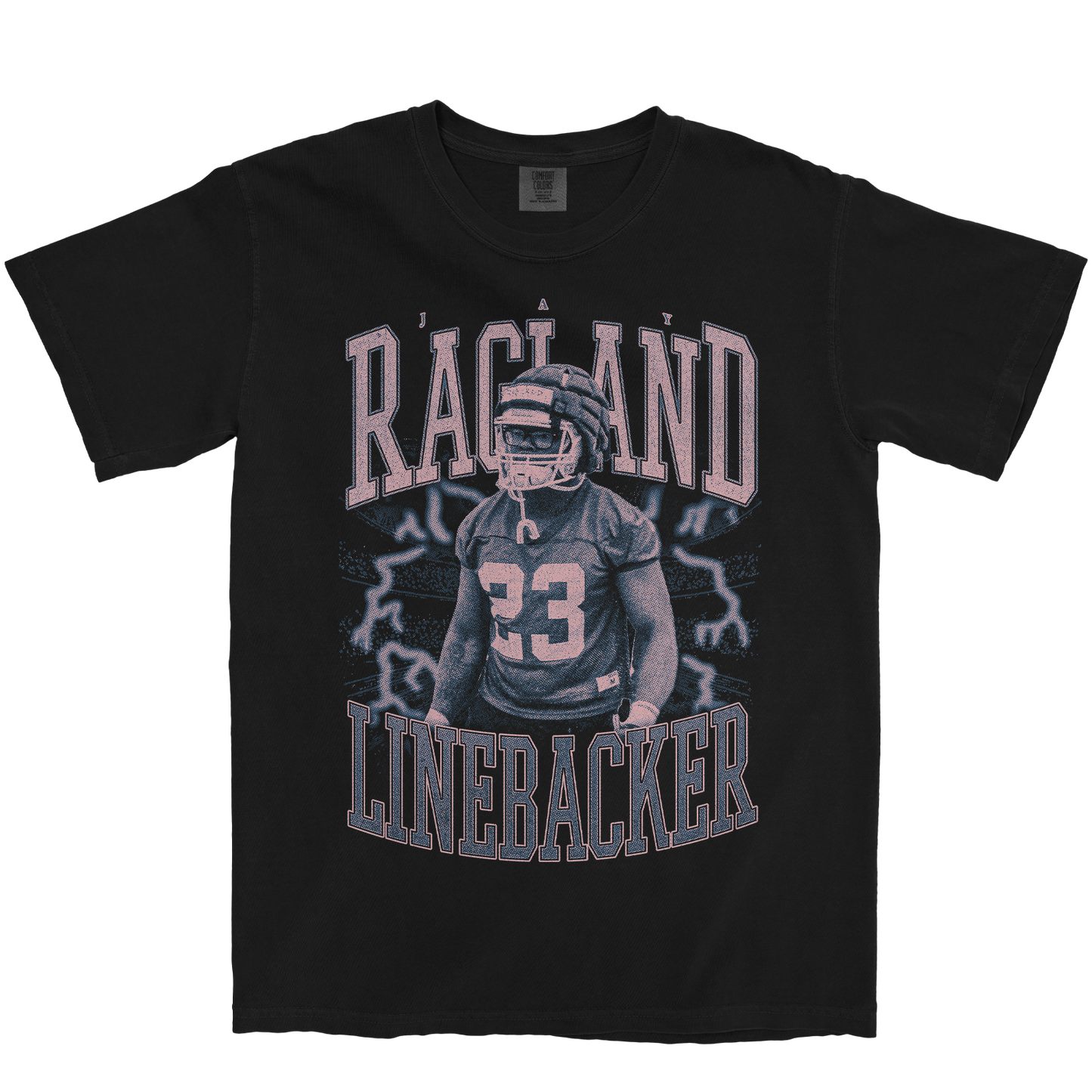 JAY RAGLAND VINTAGE BLACK TEE