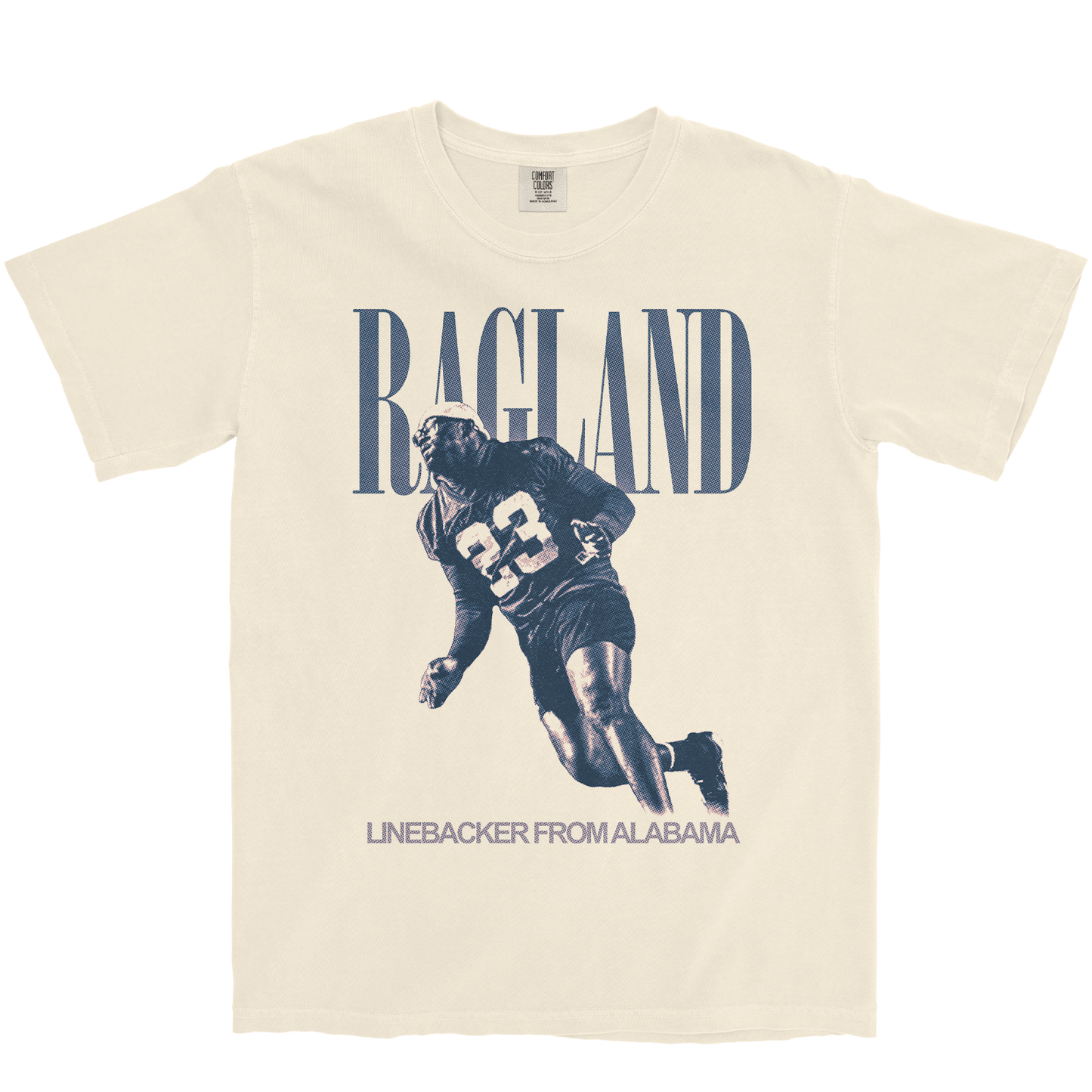 JAY RAGLAND VINTAGE IVORY TEE