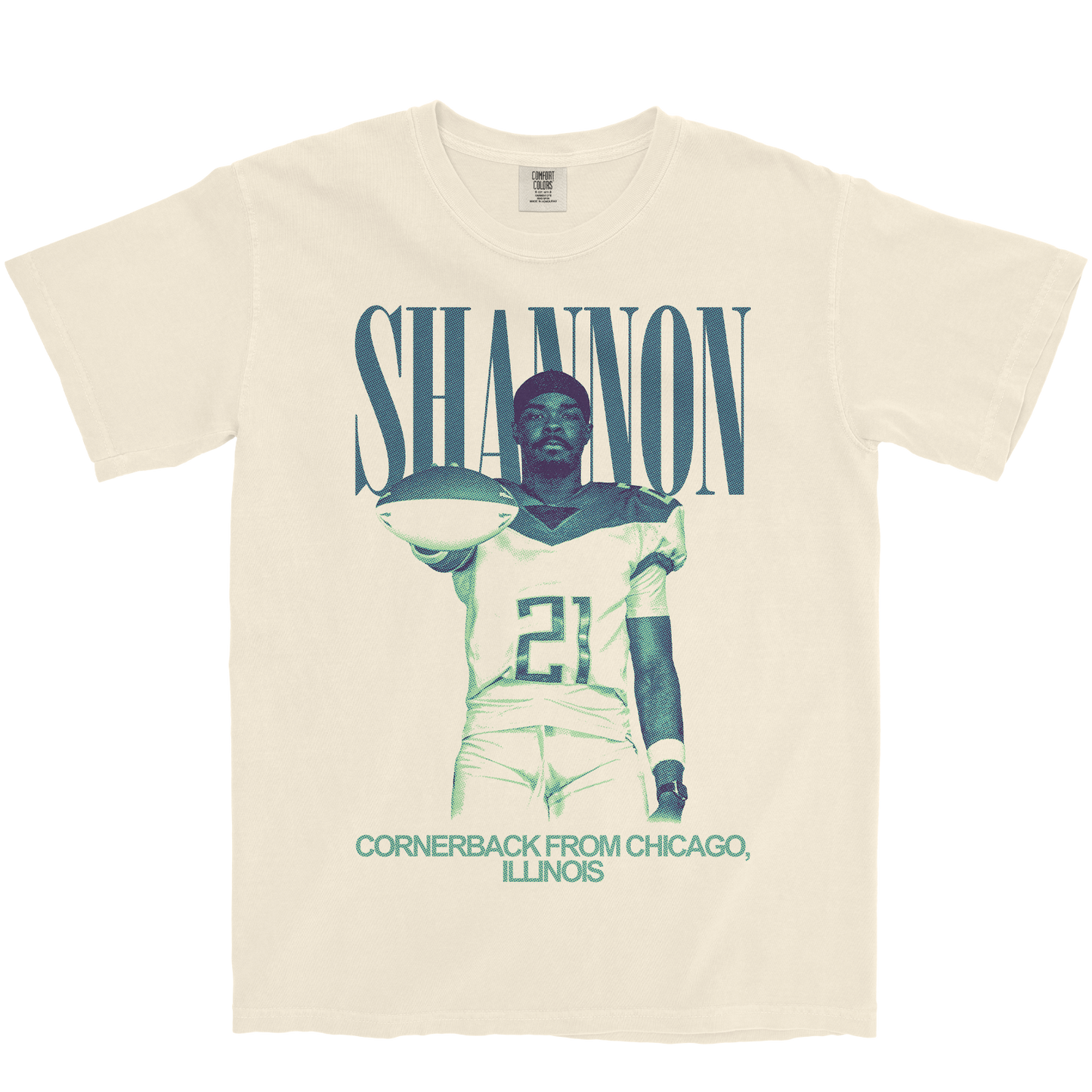 TIMOTHY SHANNON JR. VINTAGE IVORY TEE