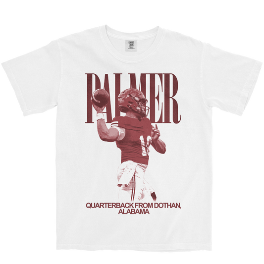 KADYN PALMER VINTAGE WHITE TEE
