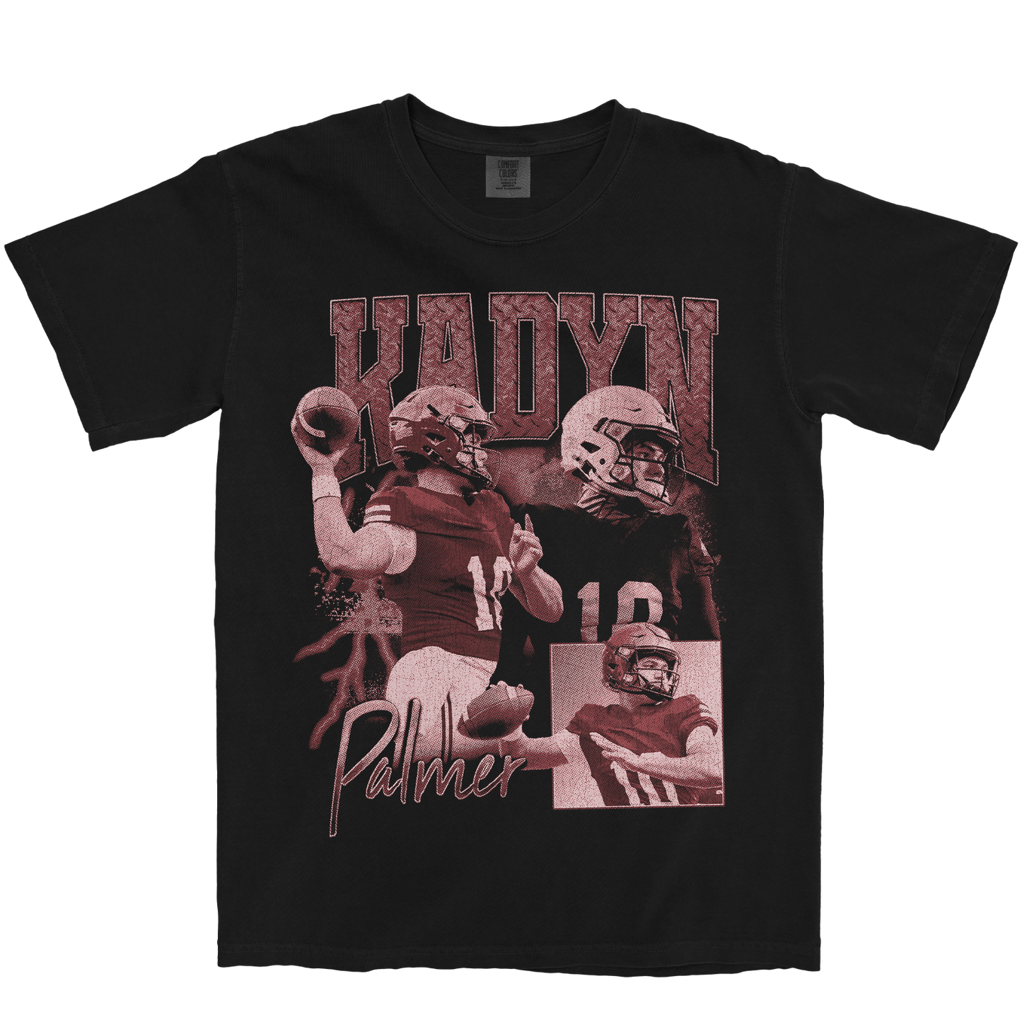 KADYN PALMER GRAPHIC BLACK TEE