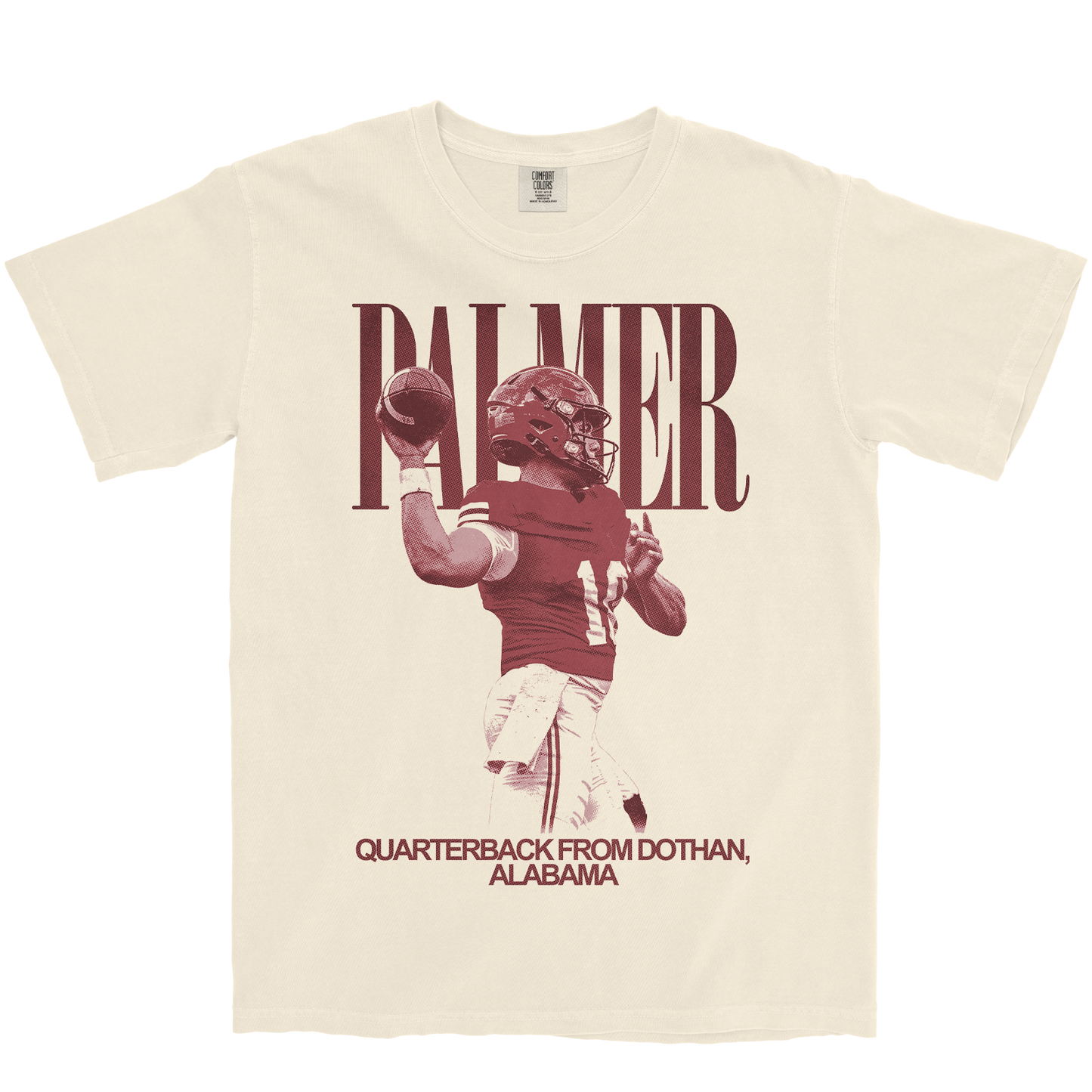 KADYN PALMER VINTAGE IVORY TEE