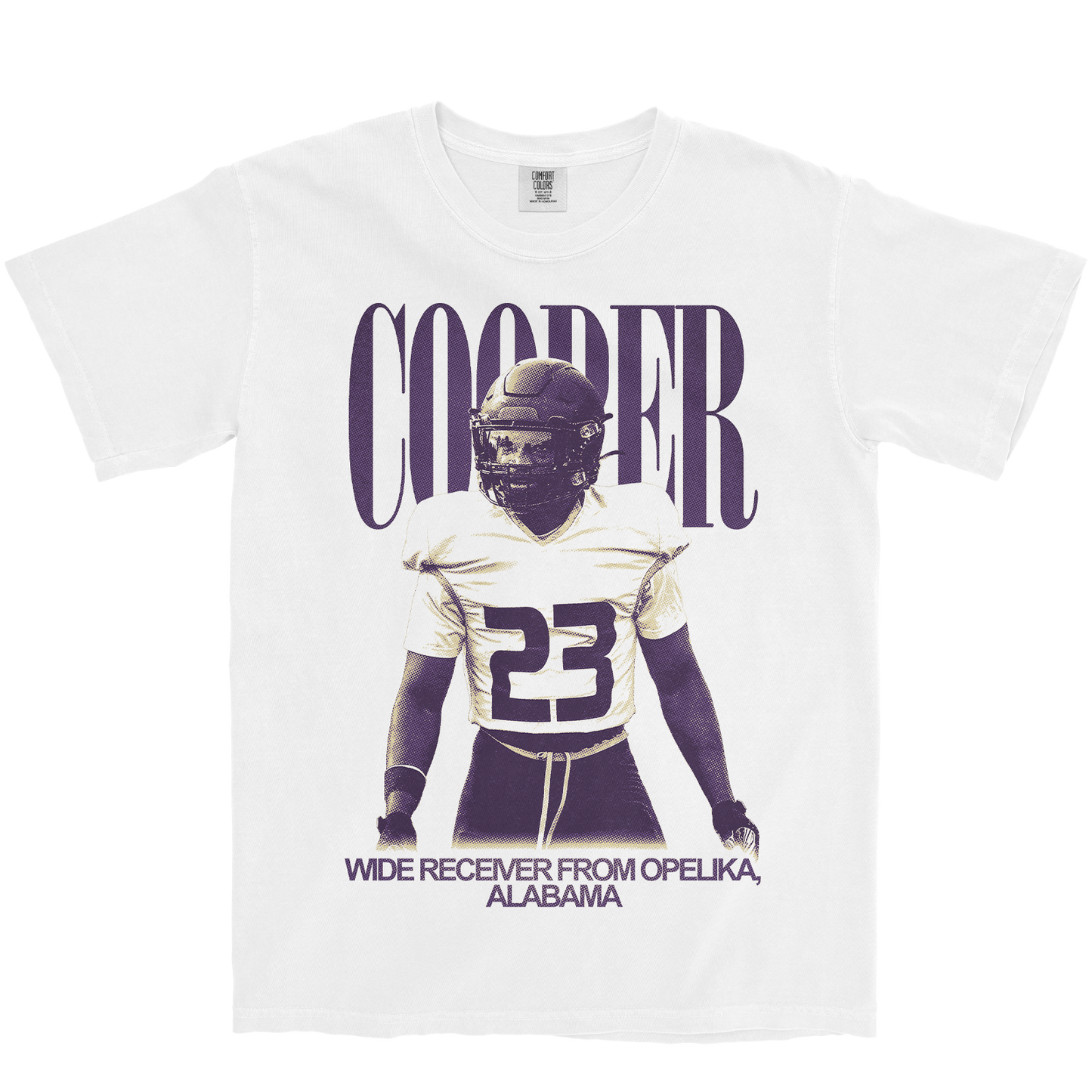 KADEN COOPER VINTAGE WHITE TEE