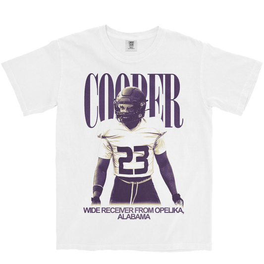 KADEN COOPER VINTAGE WHITE TEE
