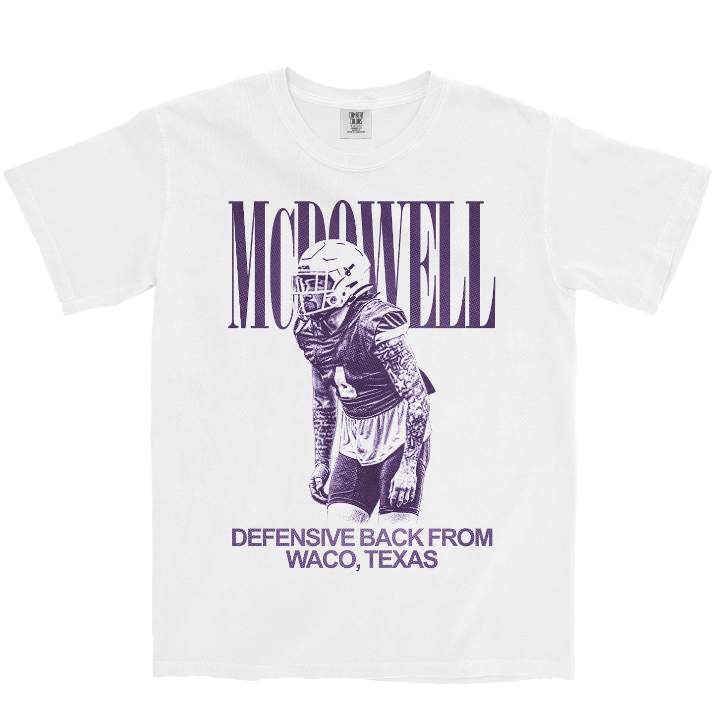QUENTIN MCDOWELL VINTAGE WHITE TEE