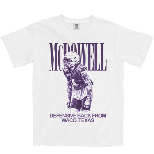 QUENTIN MCDOWELL VINTAGE WHITE TEE