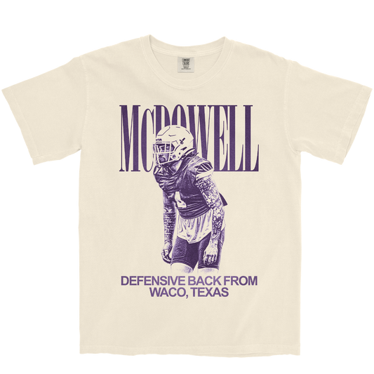 QUENTIN MCDOWELL VINTAGE IVORY TEE