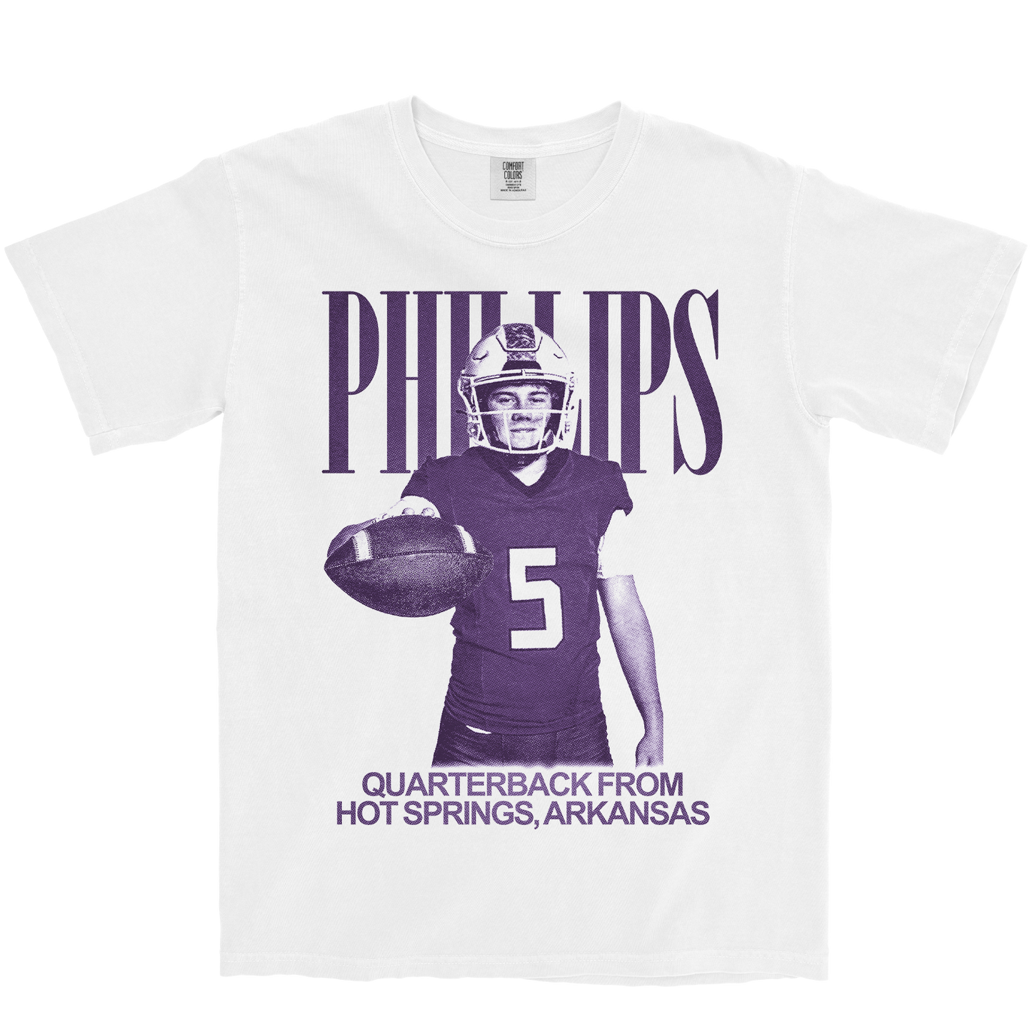 ETHAN PHILLIPS VINTAGE WHITE TEE
