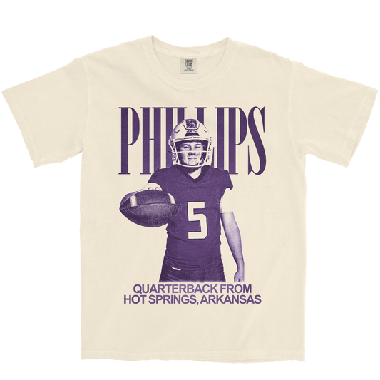 ETHAN PHILLIPS VINTAGE IVORY TEE